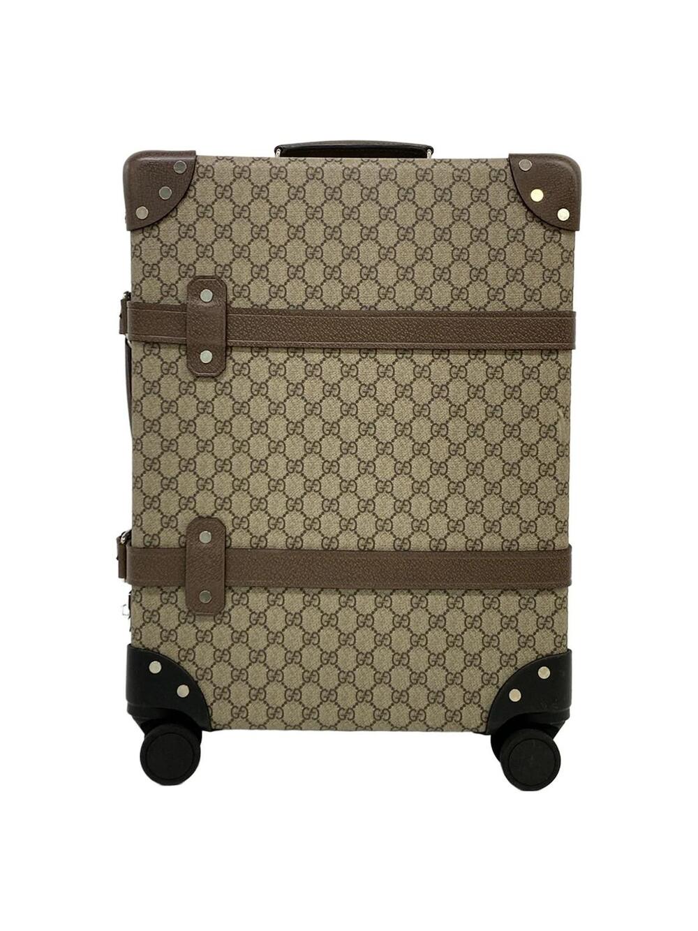 Gucci Beige Dark Brown Pvc Leather #375283G24B